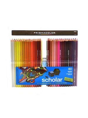 Prismacolor Scholar Art Pencils Set Of 60 (92808HT)