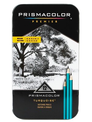 Prismacolor Turquoise Pencil Sets Sketch Set Of 12 [Pack Of 2] (2PK-24192)