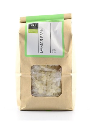 R  And  F Handmade Paints Damar Resin Crystals 1 Lb. (916-1)