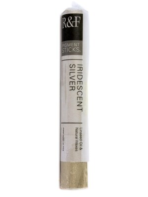 R  And  F Handmade Paints Pigment Sticks Iridescent Silver 38 Ml (2181)