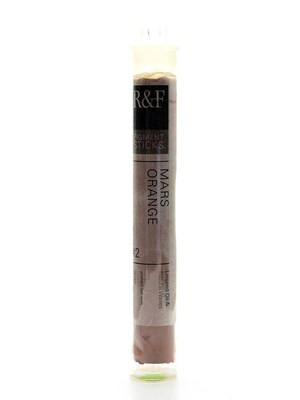 R  And  F Handmade Paints Pigment Sticks Mars Orange 38 Ml [Pack Of 2] (2PK-2122)