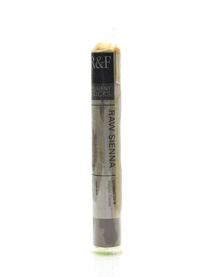 R  And  F Handmade Paints Pigment Sticks Raw Sienna 38 Ml [Pack Of 2] (2PK-2113)