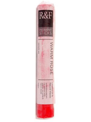 R  And  F Handmade Paints Pigment Sticks Warm Rose 38 Ml [Pack Of 2] (2PK-214B)