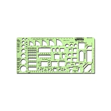 Rapidesign Architectural And Contractors Templates Abc Architectural 1/4 In. = 1 Ft. (R22)