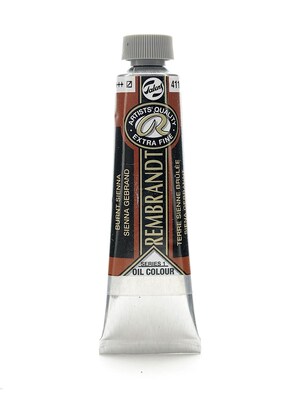 Rembrandt ArtistS Oil Colors Burnt Sienna 40 Ml 411 [Pack Of 2] (2PK-100514679)