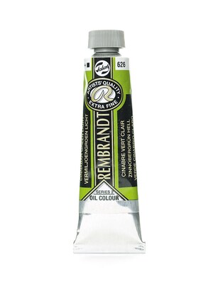 Rembrandt ArtistS Oil Colors Cinnabar Green Light 40 Ml 626 [Pack Of 2] (2PK-100514716)