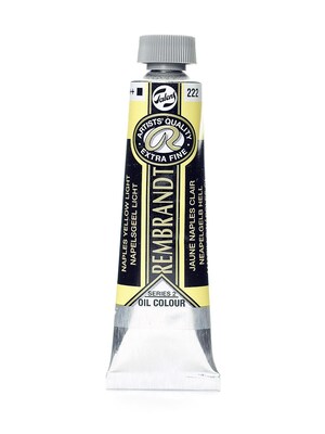 Rembrandt ArtistS Oil Colors Naples Yellow Light 40 Ml 222 [Pack Of 2] (2PK-100514629)