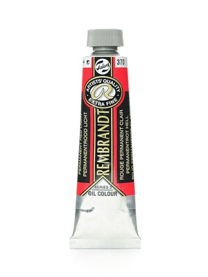 Rembrandt ArtistS Oil Colors Permanent Red Light 40 Ml 370 (100514670)