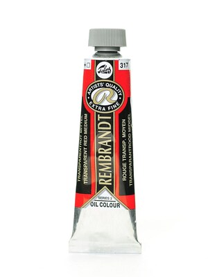 Rembrandt ArtistS Oil Colors Transparent Red Medium 40 Ml 317 (100514657)