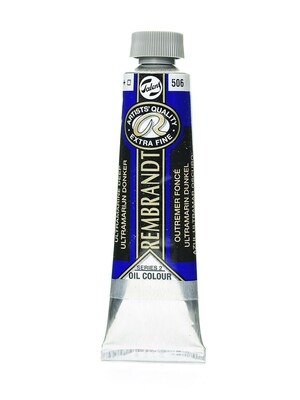 Rembrandt ArtistS Oil Colors Ultramarine Deep 40 Ml 506 [Pack Of 2] (2PK-100514686)