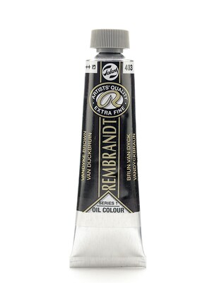 Rembrandt ArtistS Oil Colors Van Dyke Brown 40 Ml 403 [Pack Of 2] (2PK-100514675)