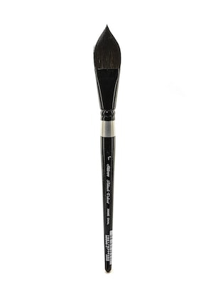 Silver Brush Black Velvet Series Brushes 1 In. Oval Wash 3009S (3009S-1)