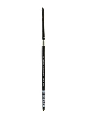 Silver Brush Black Velvet Series Brushes 6 Script Liner 3007S (3007S-6)