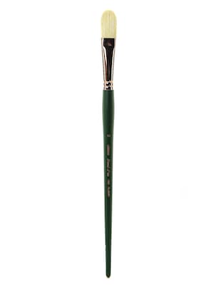 Silver Brush Grand Prix Series 1003 Hog Bristle Brush 10 Filbert 1003 (1003-10)
