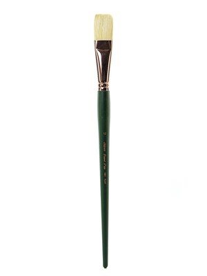 Silver Brush Grand Prix Series 1003 Hog Bristle Brush 12 Flat 1001 (1001-12)