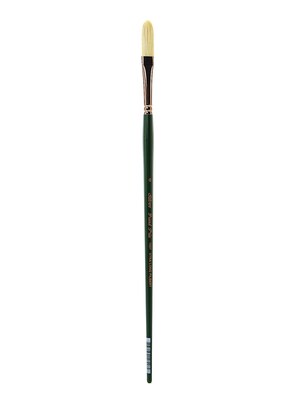 Silver Brush Grand Prix Series 1003 Hog Bristle Brush 6 Filbert Extra-Long 1027 (1027-6)