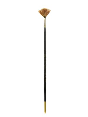 Silver Brush Renaissance Series Brushes Long Handle 2 Fan 7104 (7104-2)