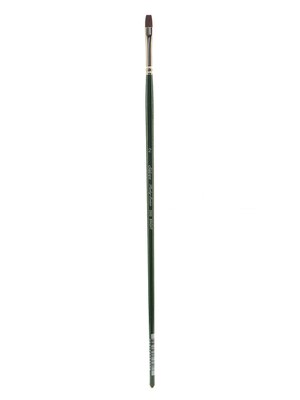 Silver Brush Ruby Satin Series Synthetic Brushes Long Handle 2 Bright 2502 (2502-2)