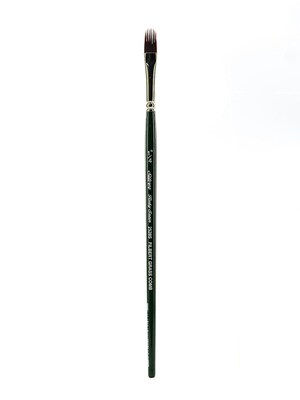 Silver Brush Ruby Satin Series Synthetic Brushes Short Handle 1/4 In. Grass Comb 2528S (2528S-1/4)
