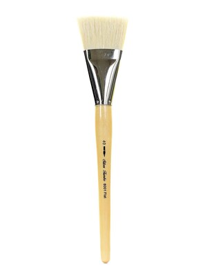 Silver Brush Silver Jumbo Oil Brushes Flat 40 (8001-40)