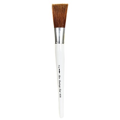 Silver Brush Silver Jumbo Oil Brushes Oval Extra Large (8036-XLG)