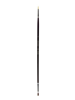 Silver Brush Silverstone Series Hog Bristle Brushes 0 Round 1100 (1100-0)
