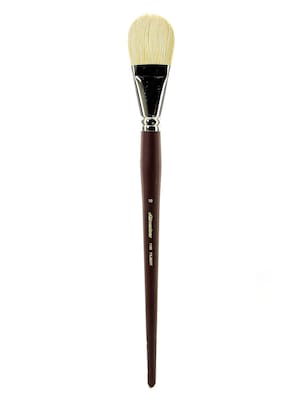 Silver Brush Silverstone Series Hog Bristle Brushes 18 Filbert 1103 (1103-18)