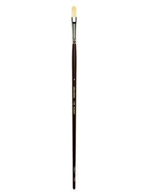 Silver Brush Silverstone Series Hog Bristle Brushes 4 Filbert 1103 (1103-4)