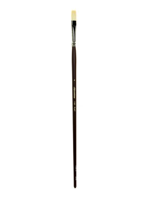 Silver Brush Silverstone Series Hog Bristle Brushes 4 Flat 1101 (1101-4)