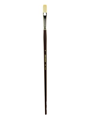 Silver Brush Silverstone Series Hog Bristle Brushes 6 Flat 1101 (1101-6)