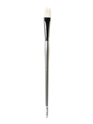 Silver Brush Silverwhite Series Synthetic Brushes Long Handle 12 Filbert (1503LH-12)