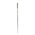 Silver Brush Silverwhite Series Synthetic Brushes Long Handle 6 Filbert (1503LH-6)