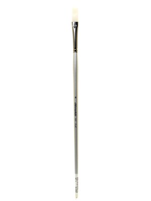 Silver Brush Silverwhite Series Synthetic Brushes Long Handle 6 Flat (1501LH-6)