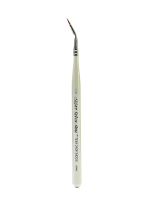 Silver Brush Ultra Mini Series Golden Taklon Brushes 3/0 Teardrop (2430S-3/0)