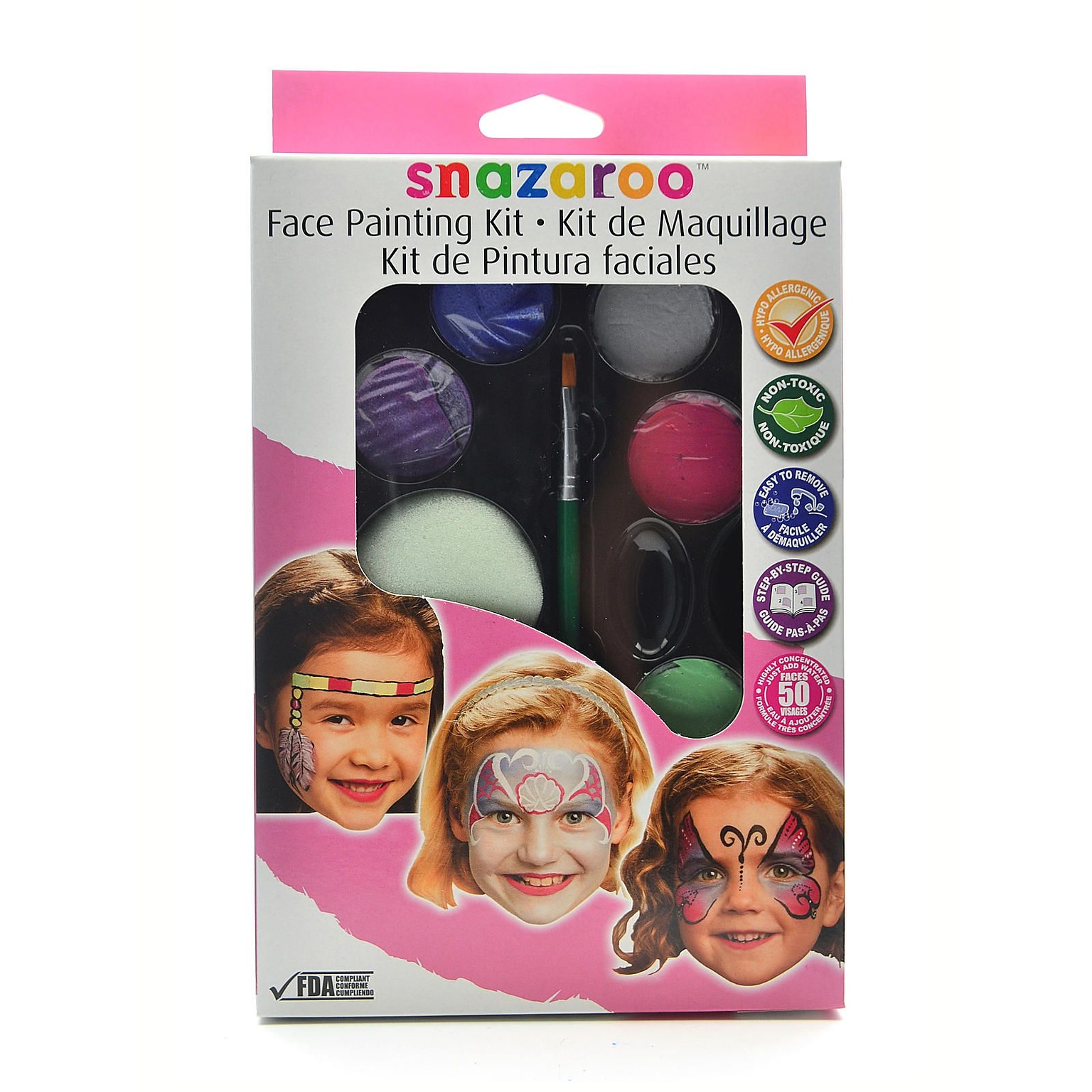 Snazaroo Face Painting Kits Girls (1180104)