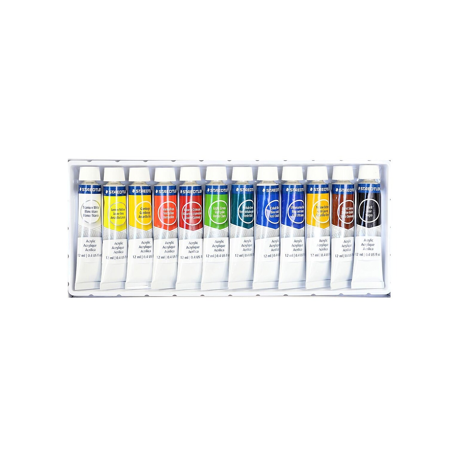 Staedtler Acrylic Paints Set Of 12 (8500 C12A6)