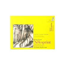 Strathmore 300 Series Newsprint Paper Pads Rough 60 Sheets 18 In. X 24 In. (307-318-1)