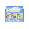 Strathmore Blank Greeting Cards With Envelopes Fluorescent White With Same Deckle Pack Of 20 (105-16-1)