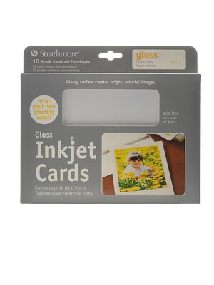 Strathmore Digital Photo Cards Glossy Finish [Pack Of 2] (2PK-59-614)