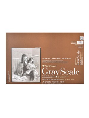 Strathmore Gray Scale Pad 12 In. X 18 In. (4400-12-1)