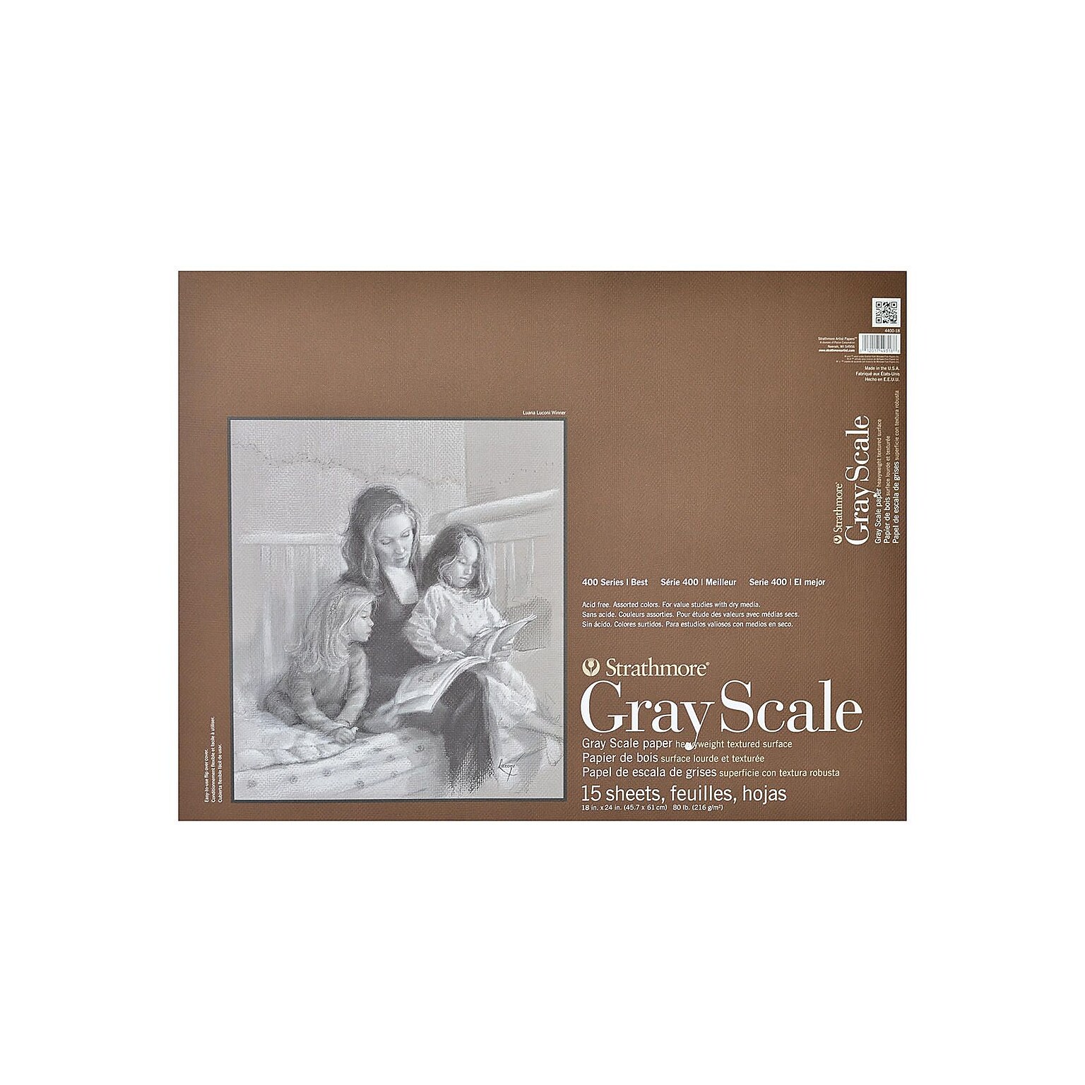 Strathmore Gray Scale Pad 18 In. X 24 In. (4400-18-1)