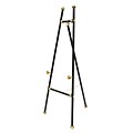 Testrite Visual Products, Inc. Black  And  Brass Display Easel Display Easel (650B)