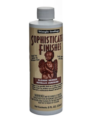 Triangle Coatings Sophisticated Finishes Metallic Surfacers Blonde Bronze 8 Oz. (BDZ6)