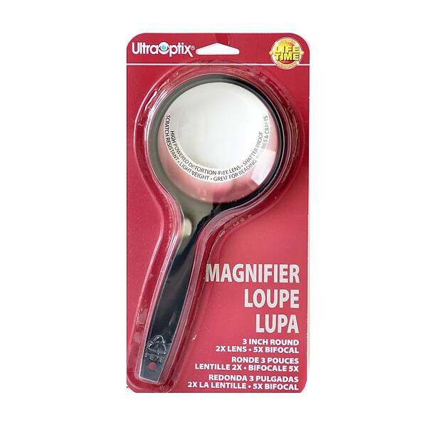 Ultraoptix 3 Round Lighted Magnifier - SV3LPLED