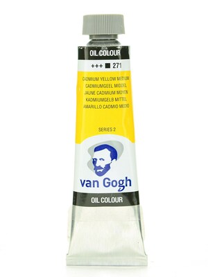 Van Gogh Oil Color Cadmium Yellow Medium 40 Ml (1.35 Oz) [Pack Of 2] (2PK-100514793)