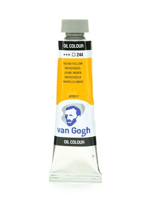 Van Gogh Oil Color Indian Yellow 40 Ml (1.35 Oz) [Pack Of 2] (2PK-100514787)