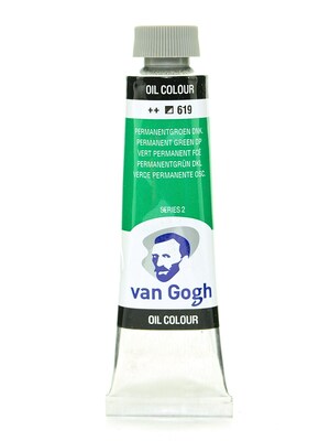 Van Gogh Oil Color Permanent Green Deep 40 Ml (1.35 Oz) (100514833)
