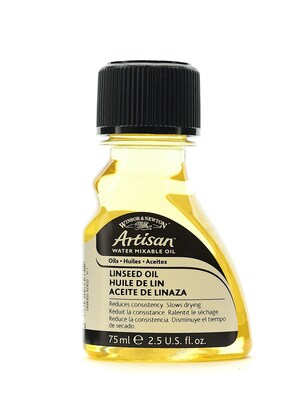 Winsor  And  Newton Artisan Water Mixable Mediums Linseed Oil 75 Ml [Pack Of 2] (2PK-3221723)