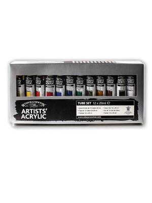 Winsor  And  Newton Artists Acrylic Colour Starter Set Each (2390402)