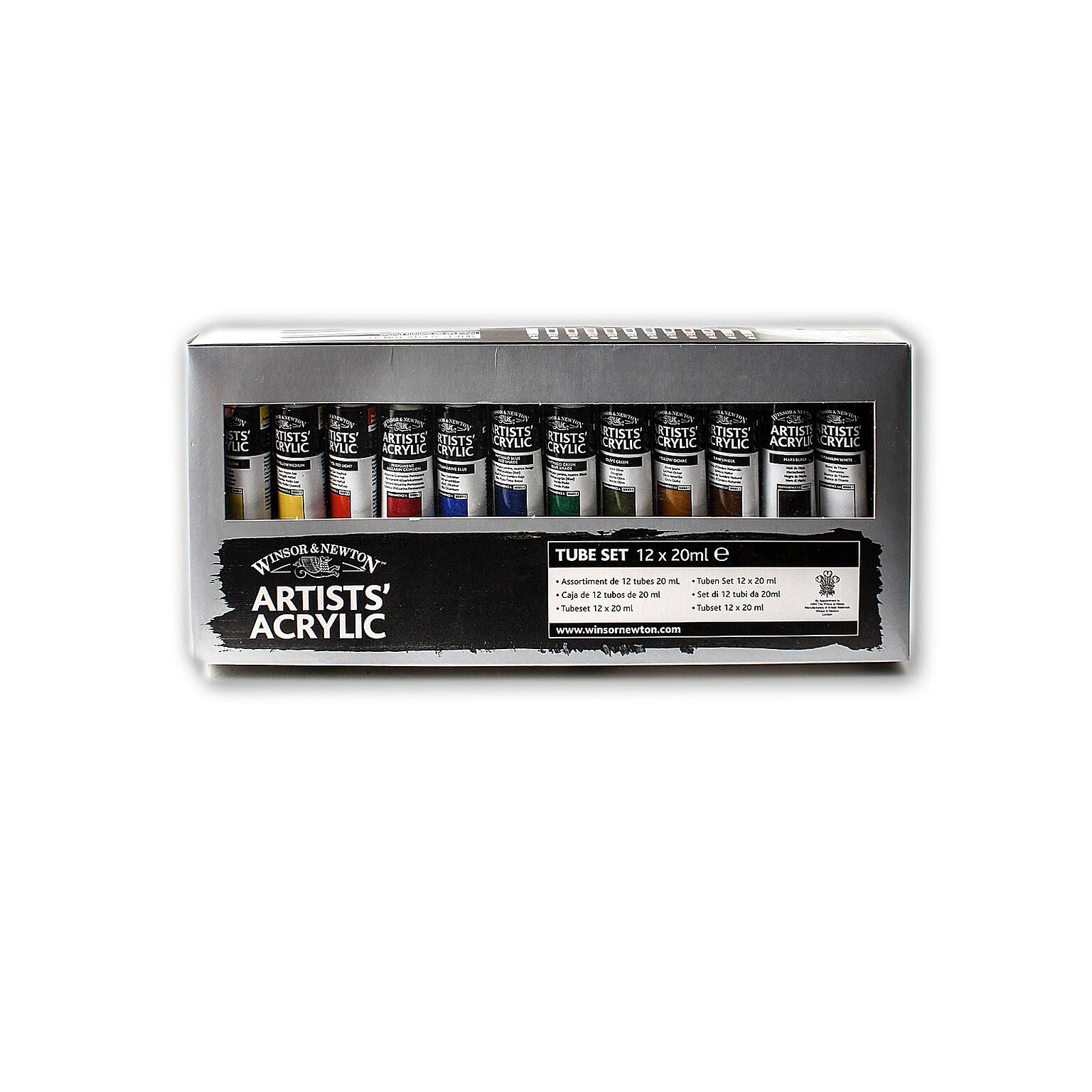 Winsor  And  Newton Artists Acrylic Colour Starter Set Each (2390402)